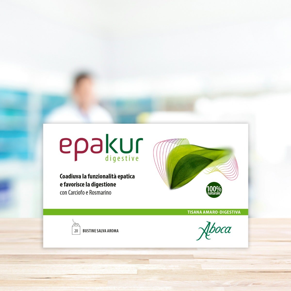 Aboca Epakur Digestive Tisane 20 sachets