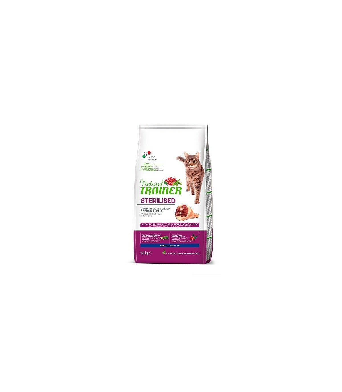 Natural Trainer Croquettes Poulet Chien Maturity Medium 3 kg