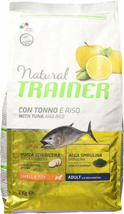 Natural Trainer Crocchette Tonno e Riso Cane Adult Small & Toy 2Kg