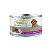 Natural Trainer Puppy & Junior Small & Toy Con Pollo Per Cani Cuccioli 150g