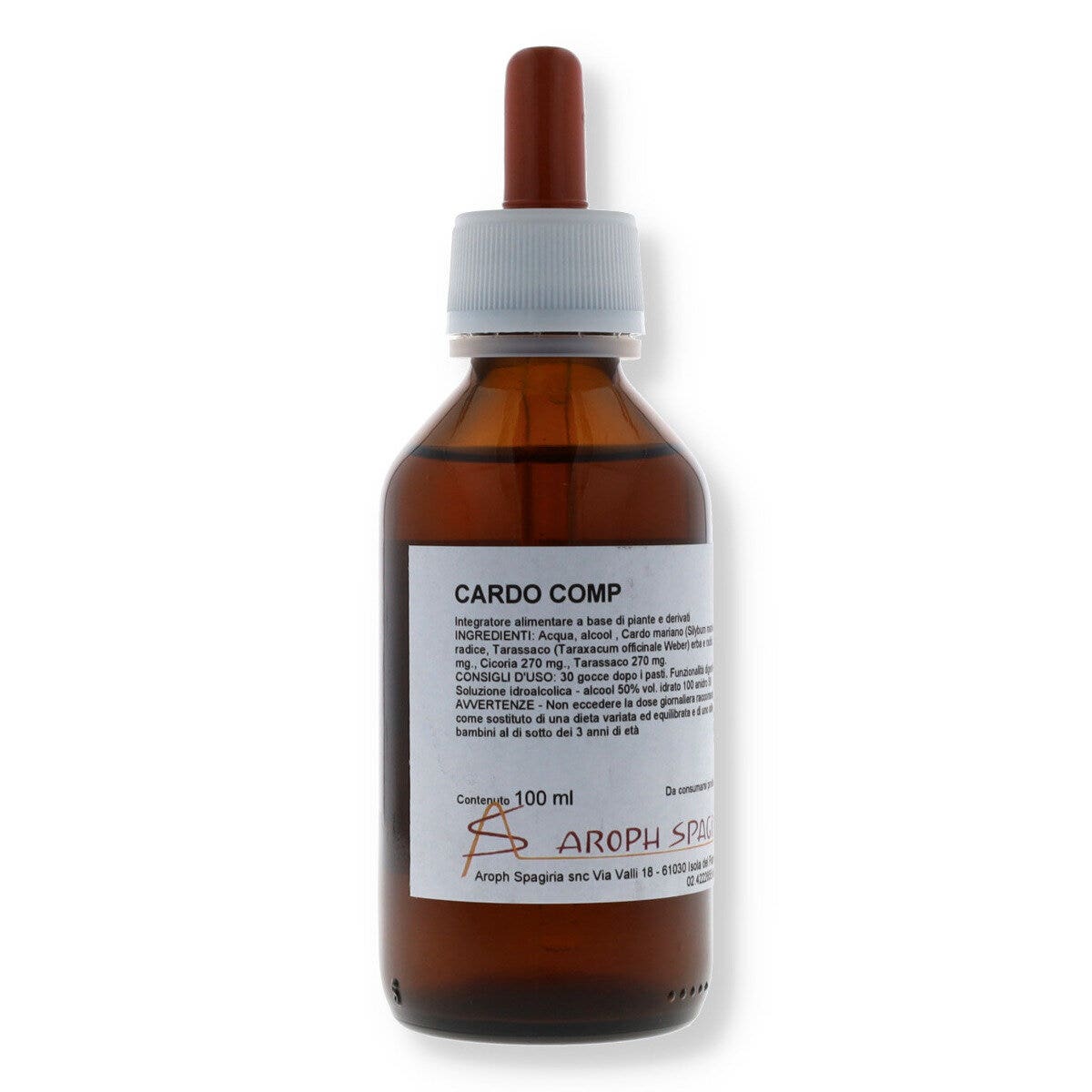 Aroph Spagiria Cardo Composto Soluzione Idroalcolica 100ml