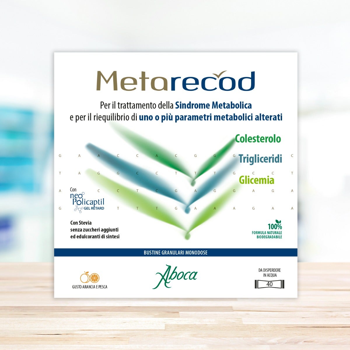 Aboca Metarecod 40 sachets de granulés