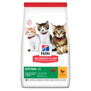 Hill's Science Plan Kitten Età < 1 Crocchette Per Gattini Al Pollo Sacco 1,5kg