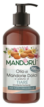 Mandorlì  Olio Di Mandorle Dolci  Al Profumo Di Tiarè 300ml