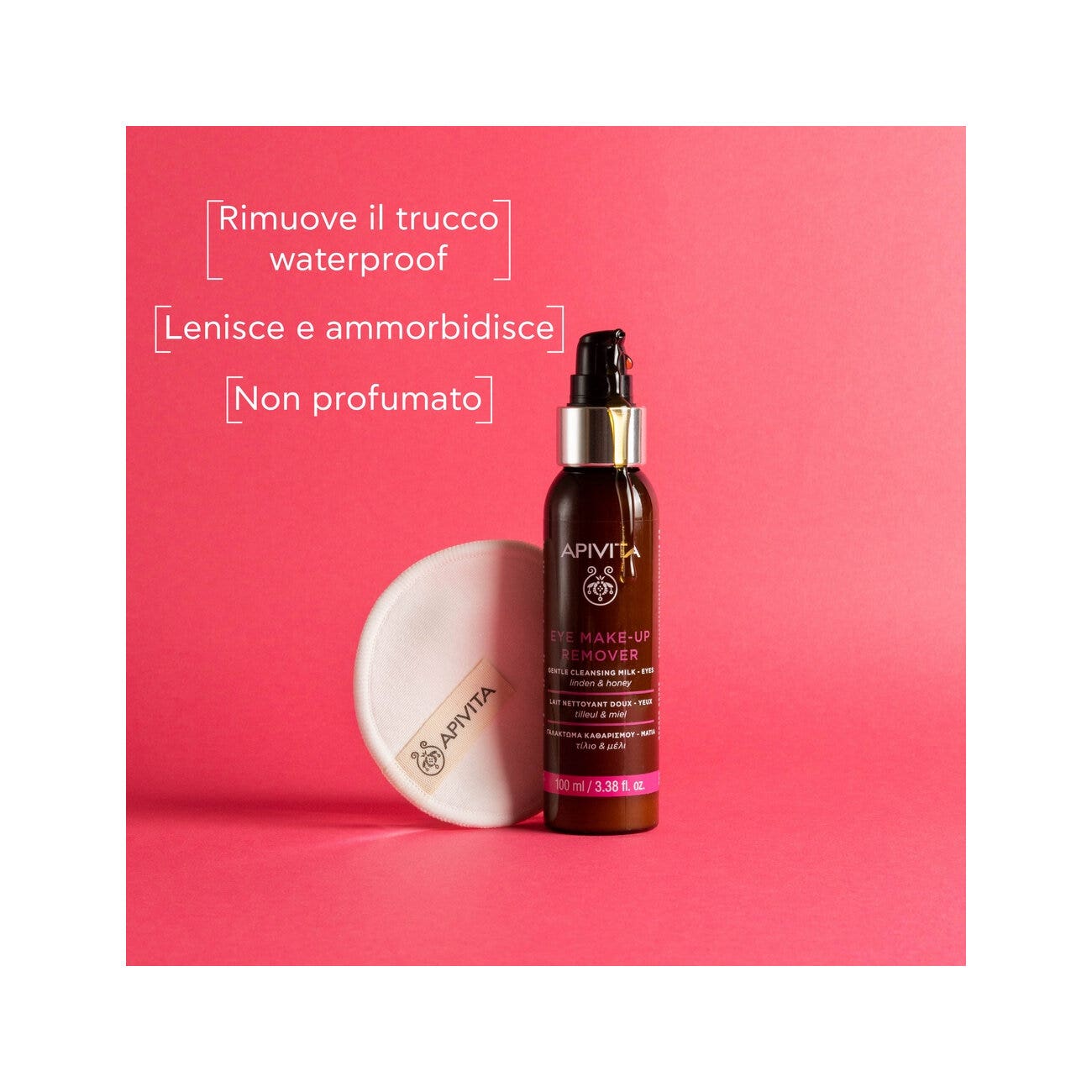 Apivita Latte Detergente Delicato Occhi 100ml