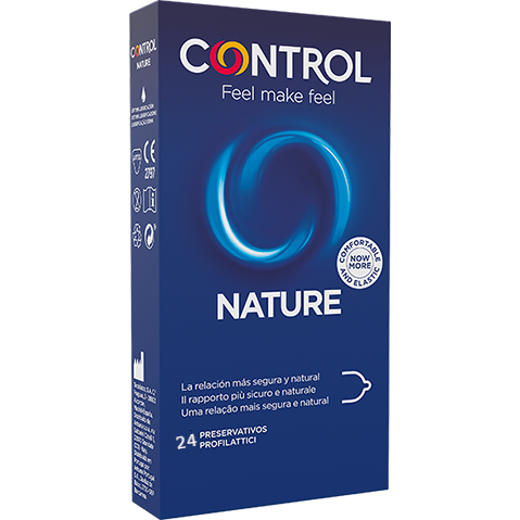 Control New Nature 2.0 24 préservatifs naturels sûrs