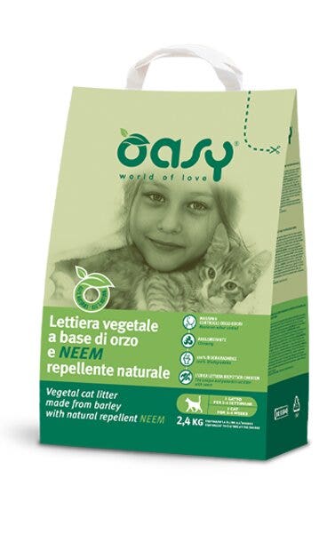 OASY LETTIERA VEG ORZO/NEEM 6L