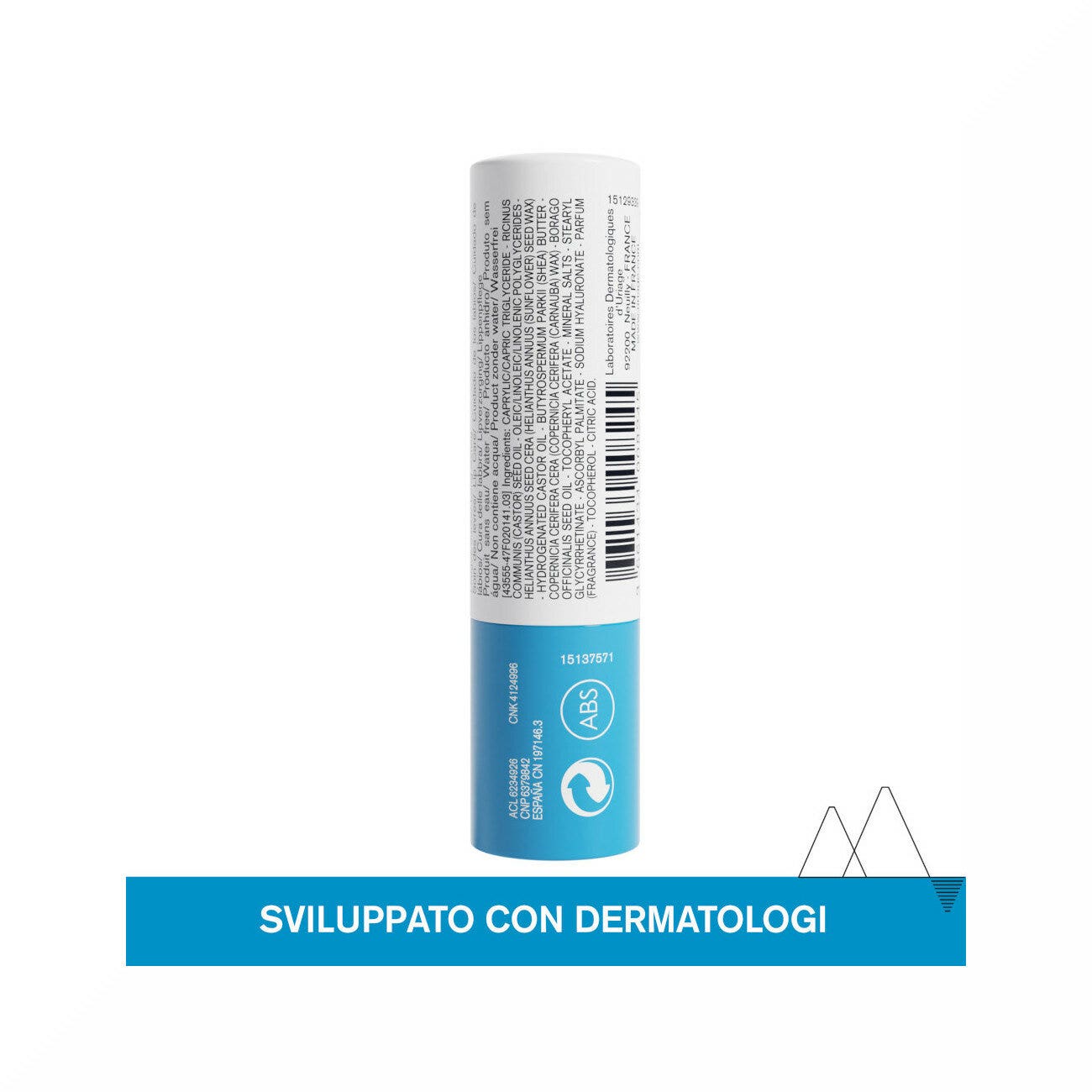 Uriage Eau Thermale Stick Labbra Senza Om