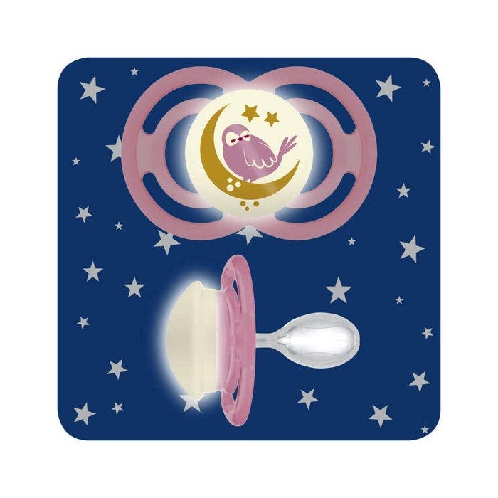 Mam Perfect Night Succhietto Silicone Femmina 1 Pezzo 2-6 Mesi