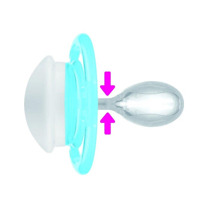 Mam Perfect Night Succhietto Silicone Femmina 1 Pezzo 2-6 Mesi