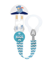 Mam Clip It & Cover Porte-tétine pour bébé 0 mois+ 1 pièce motifs assortis