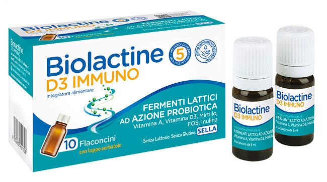 Biolactine Senior 50 ans et plus 10 flacons