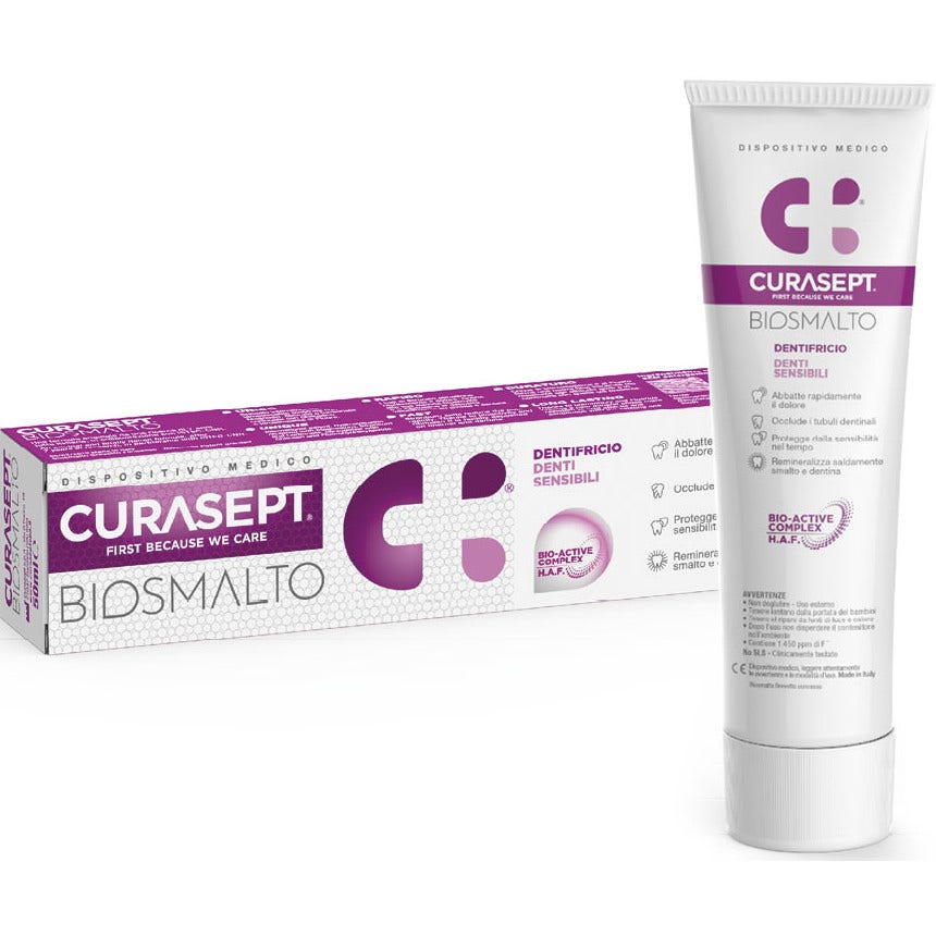 Curasept Biosmalto Dentifrice pour dents sensibles 75 ml