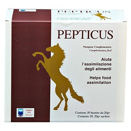 Pepticus Aliment complémentaire pour la fonction gastrique des chevaux 30 sachets de 100 g