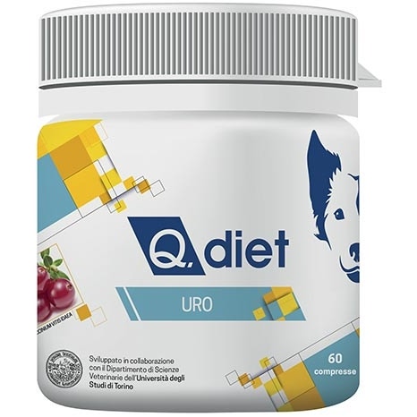 Q Diet Uro Alimento Complementare Cani 60 Capsule