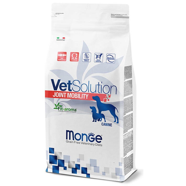 Monge VetSolution Joint Mobility Gamme vétérinaire Croquettes pour chiens Sac de 2 kg