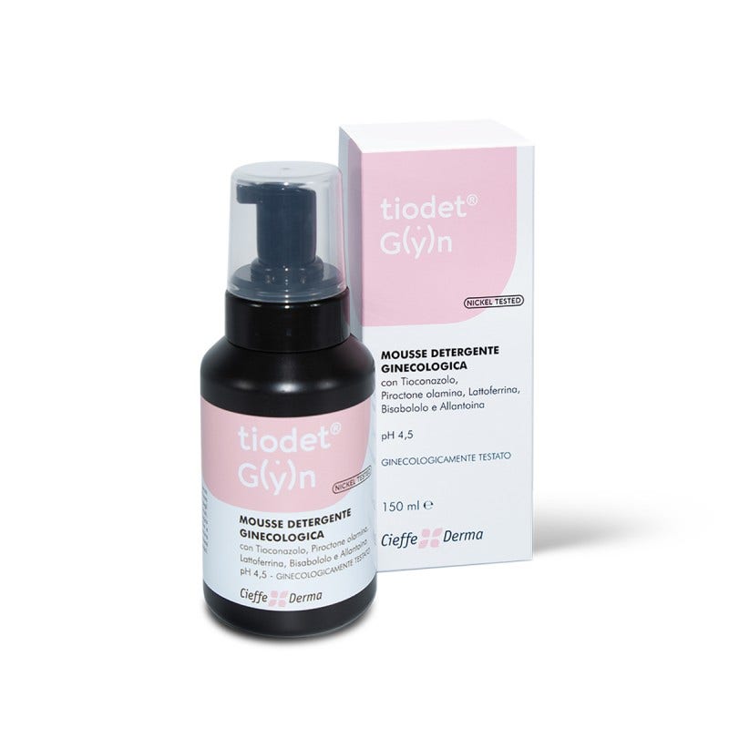 Tiodet Gyn Mousse nettoyante gynécologique 150 ml