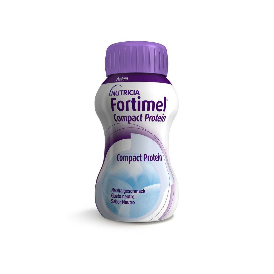 Fortimel Compact Protéines, saveur neutre, 4 x 125 ml