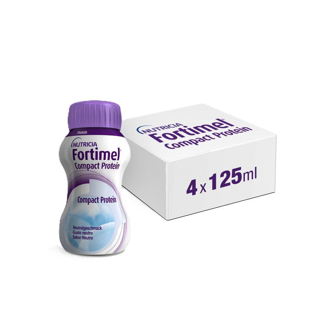 Fortimel Compact Protein Gusto Neutro 4x125ml