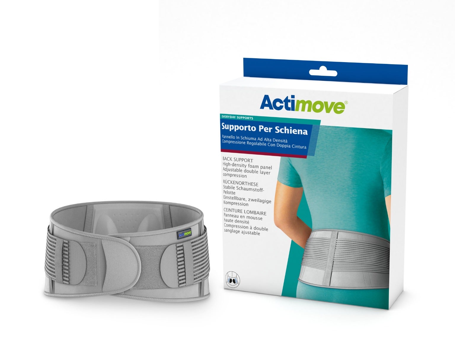 Actimove Everyday Support dorsal avec panneau en mousse, taille L/XL