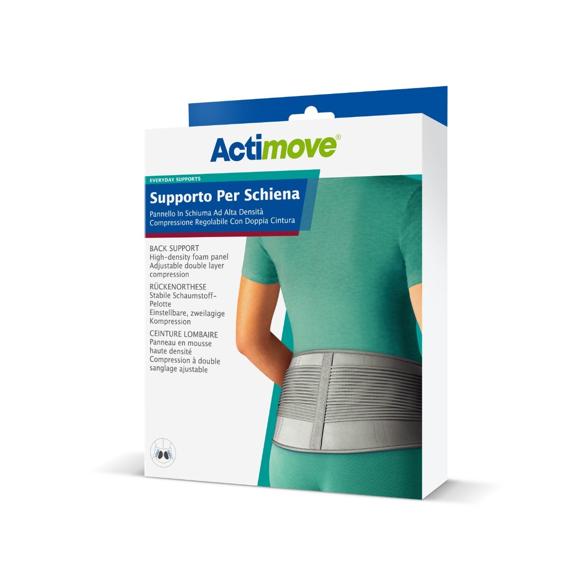 Actimove Everyday Support dorsal avec panneau en mousse, taille L/XL