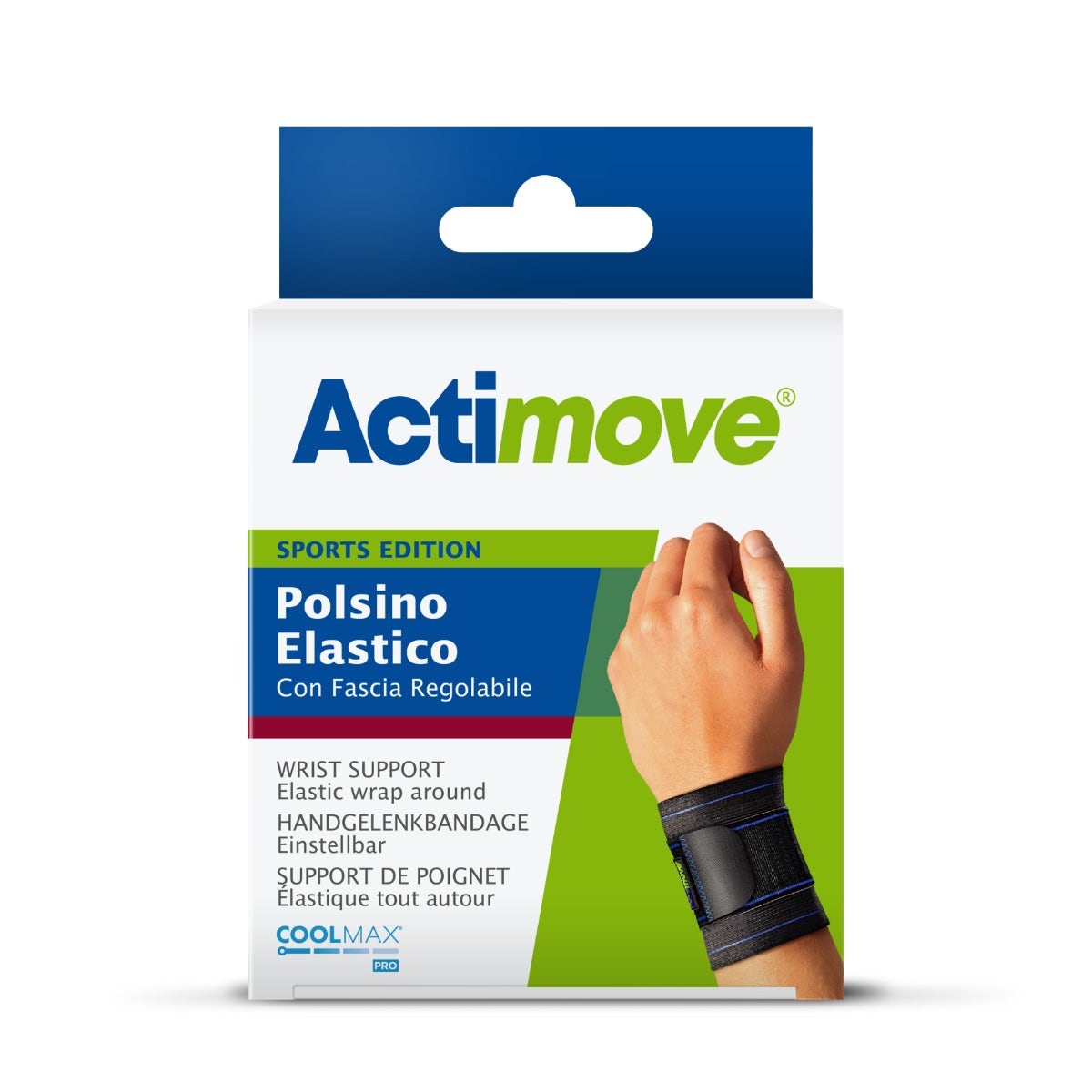 Actimove Sport Manchette pour poignet, taille unique, 1 pièce