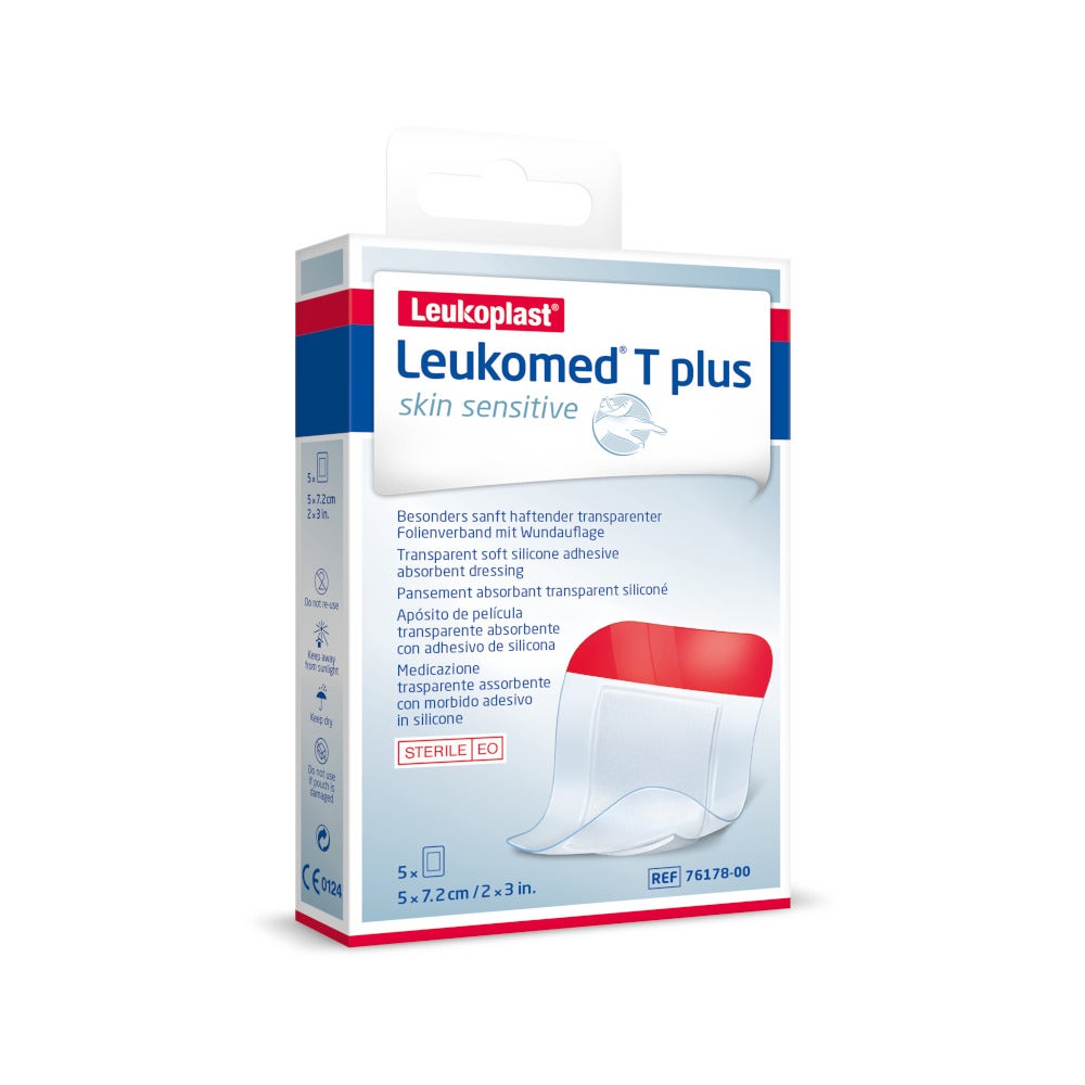 Leukomed T Plus Pansement postopératoire transparent imperméable 5x7