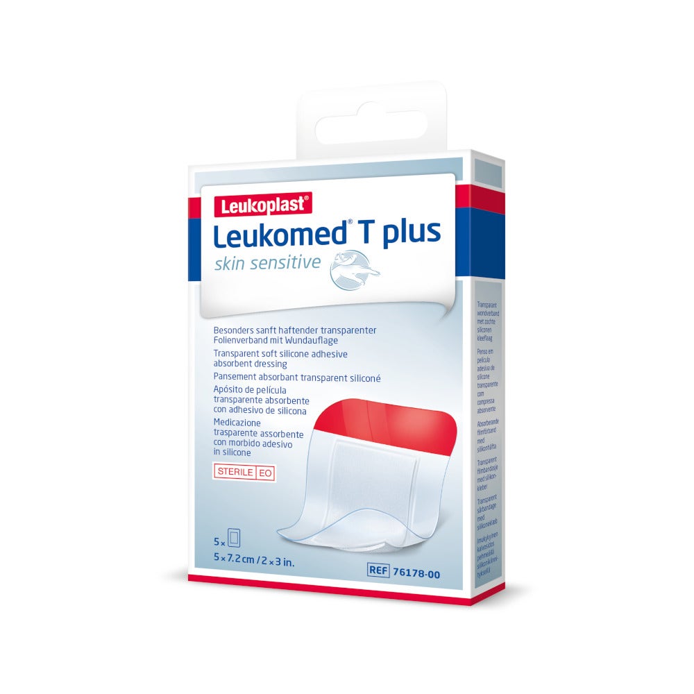 Leukomed T Plus Pansement postopératoire transparent imperméable 5x7