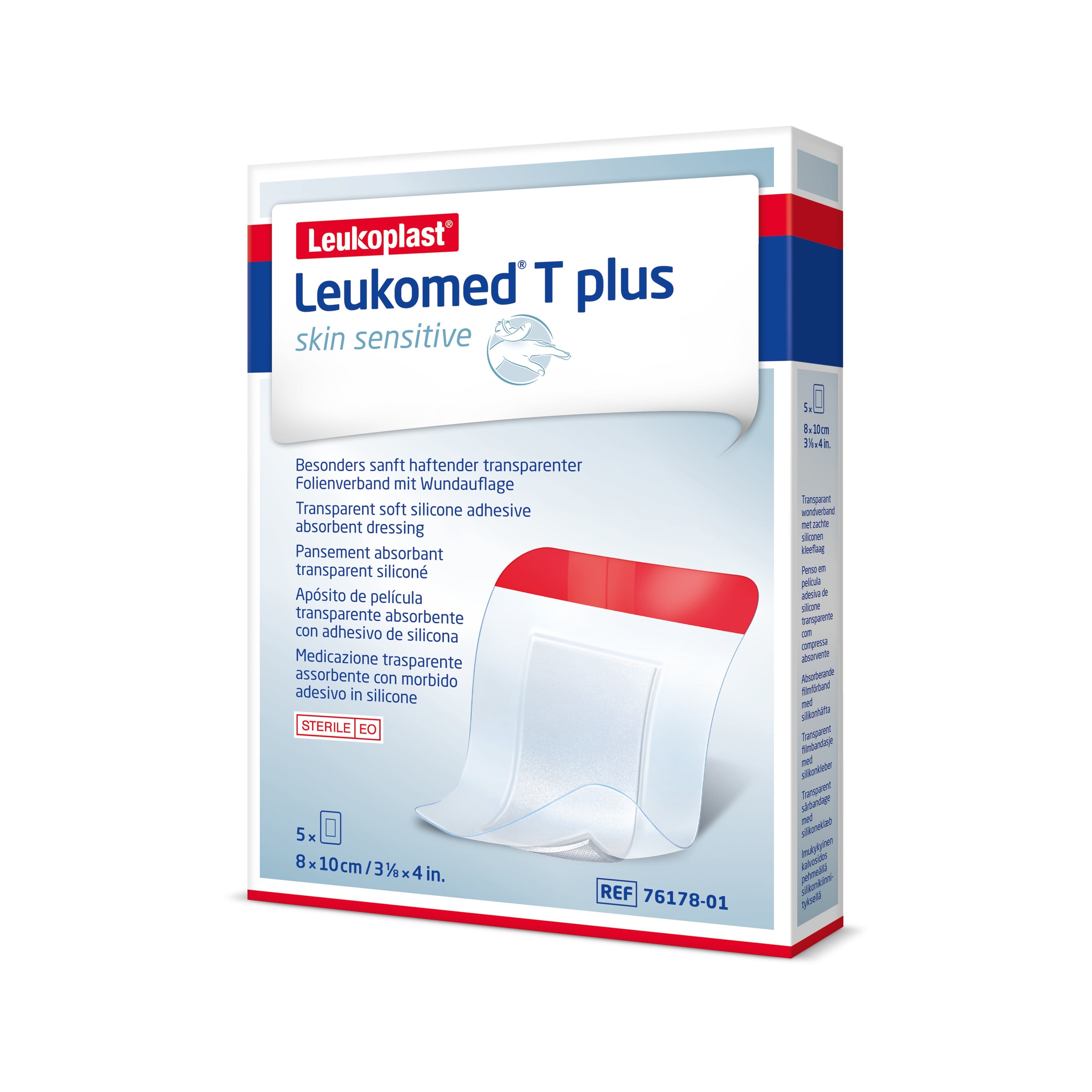 Leukomed T Plus Medicazione Post Operatoria Trasparente Impermeabile 8x10cm 5 Pezzi