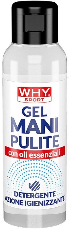 WhySport Gel pour les mains aux huiles essentielles 100 ml