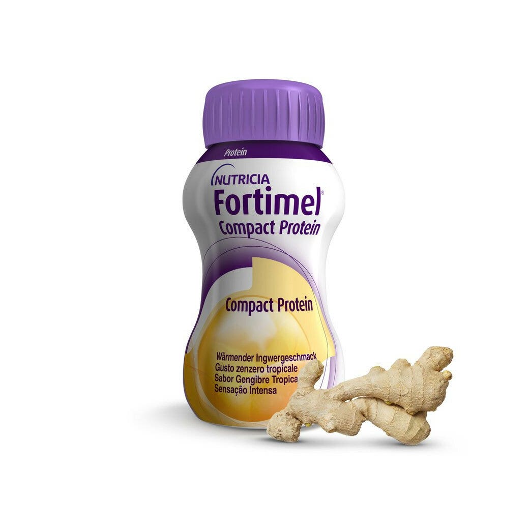 Fortimel Compact Protein Zenzero Tropicale 4x125ml