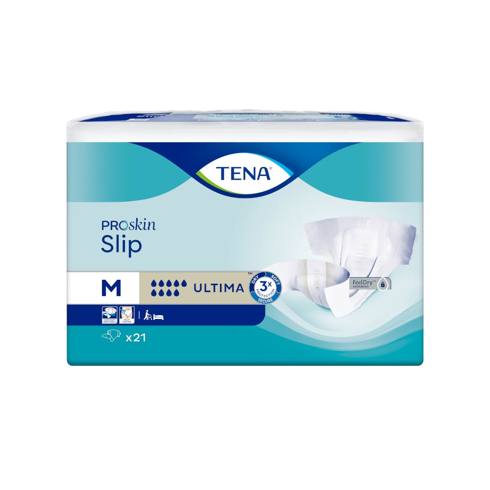 Tena Slip Ultima Couches-culottes pour l'incontinence Taille M 21 pièces