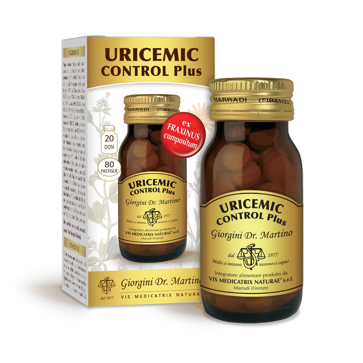 Dr Giorgini Uricemic Control Plus 80 comprimés