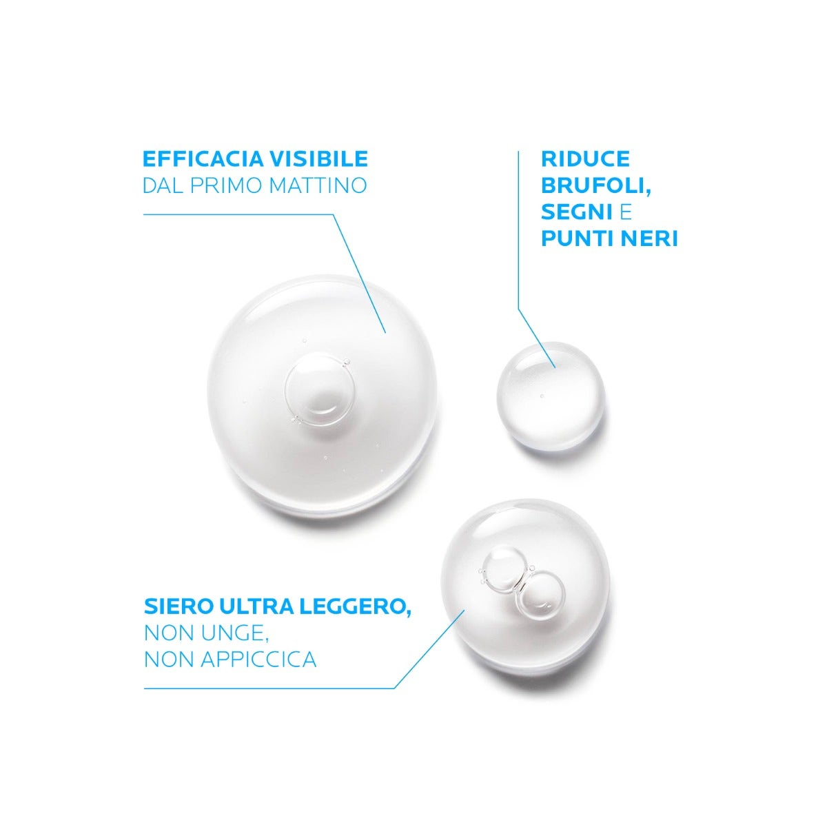 La Roche-Posay Effaclar Sérum Peeling Visage pour Peaux à Tendance Acnéique 30 ml