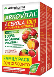 Arkopharma Acérola 1000 Pack Famille 60 comprimés