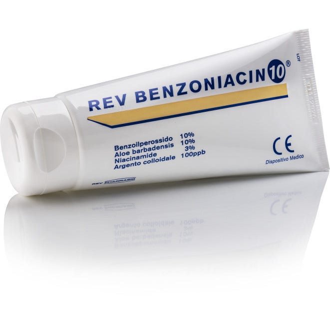 Rev Benzoniacin 10 Crème pour le corps 100 ml