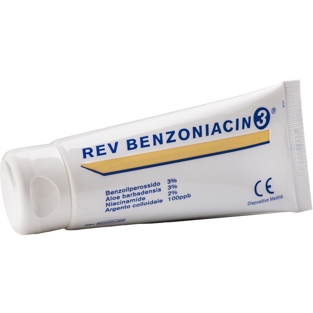 Rev Benzoniacin 3 Crème pour le corps 100 ml