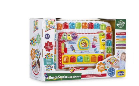 Chicco Jeu École Lire & Apprendre Italien 3-6 ans+