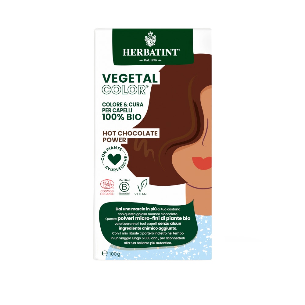 Herbatint Vegetal Color Hot Chocolate Power Chocolat 100 g