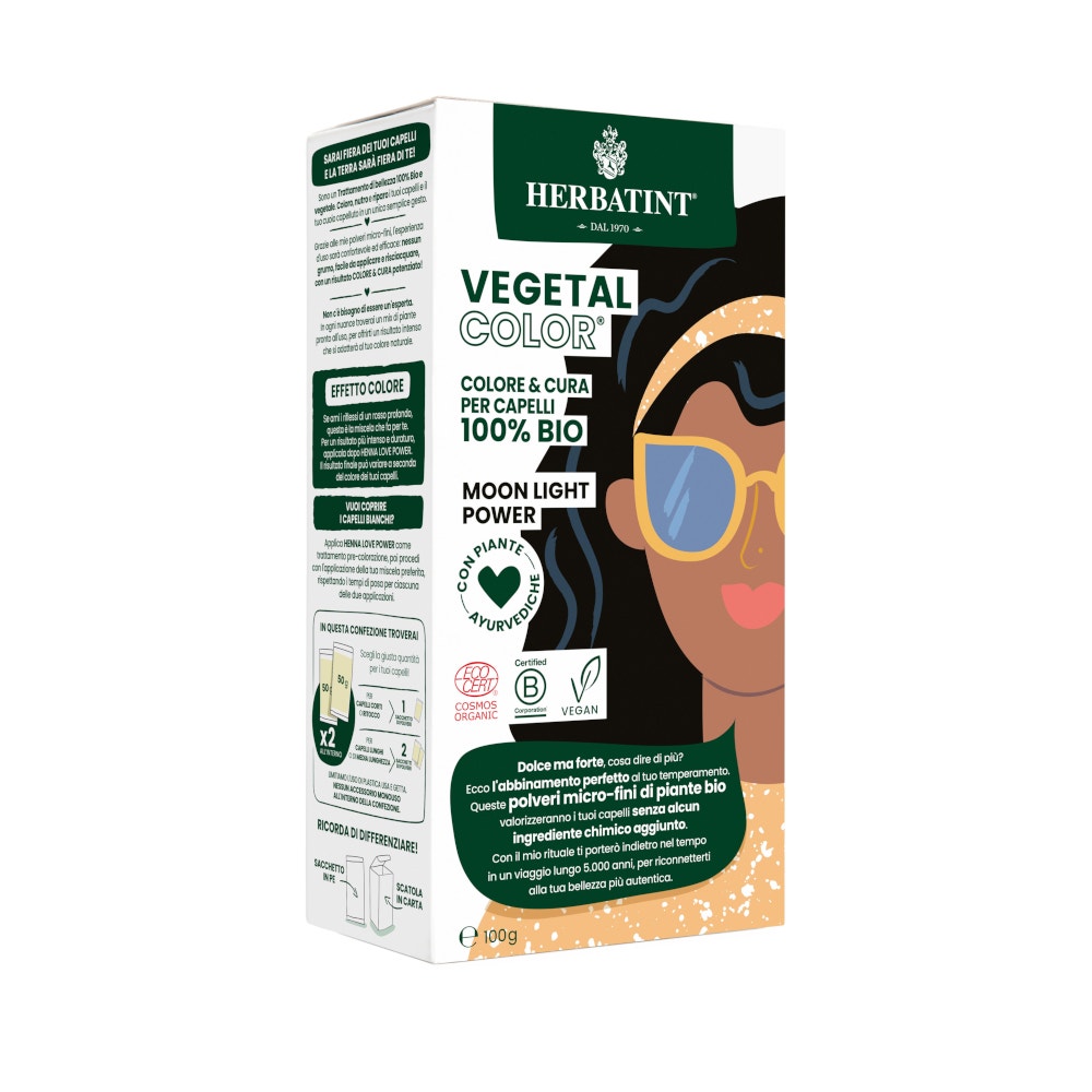 Herbatint Vegetal Color Moon Light Power Noir 100 g