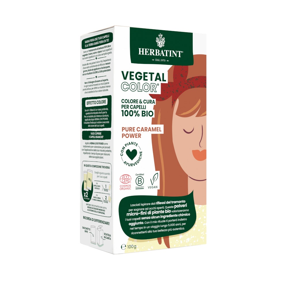 Herbatint Vegetal Color Pure Caramel Power Caramel 100 g