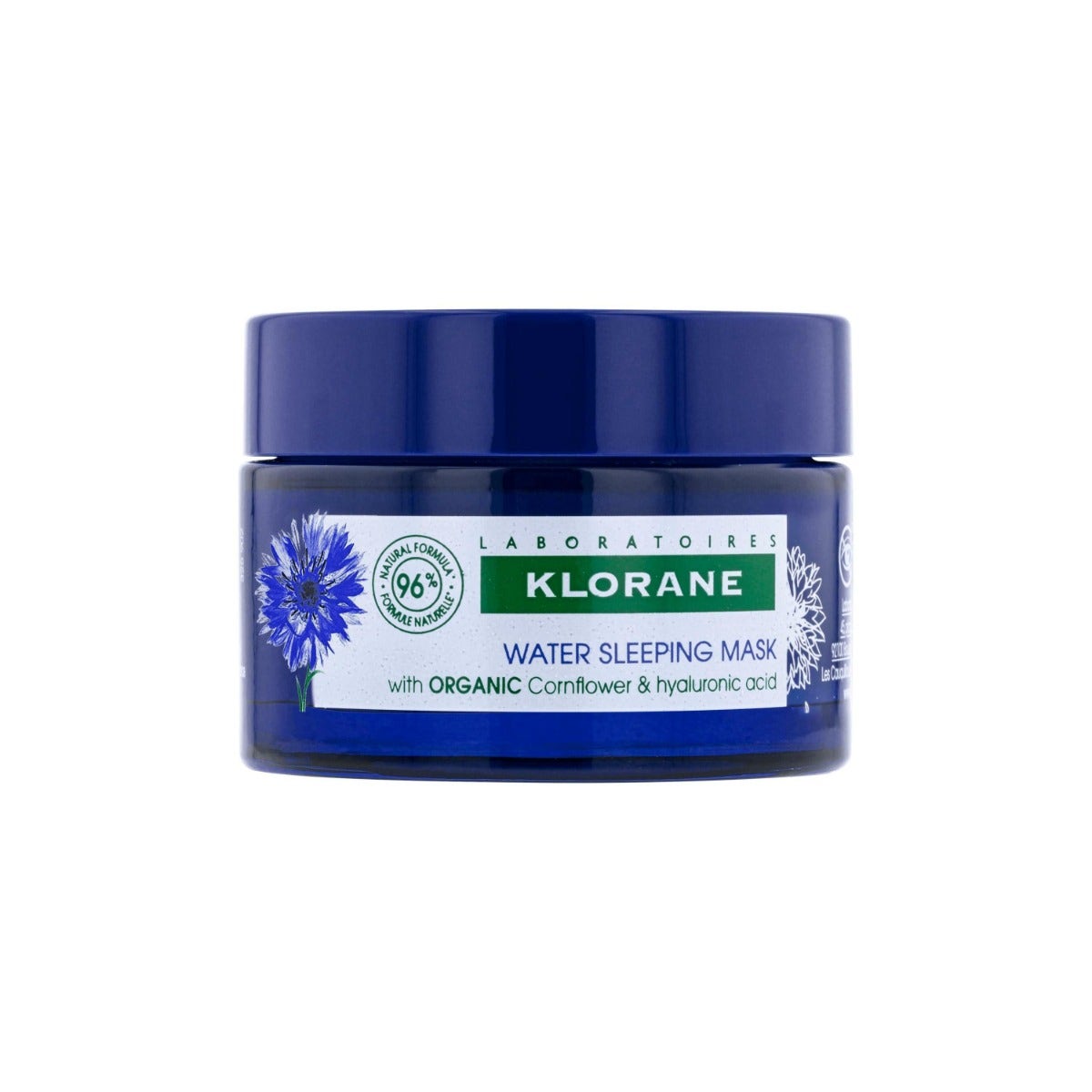 Klorane Crème de Nuit Hydratante Bleuet Bio 50 ml