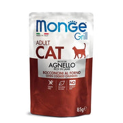 Monge B Wild Grain Free Saumon aux Légumes Nourriture Humide pour Chats Adultes 100 g