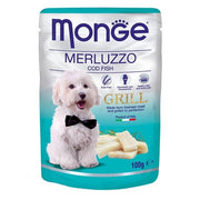 Monge Grill Morue Nourriture humide pour chiens adultes 100 g