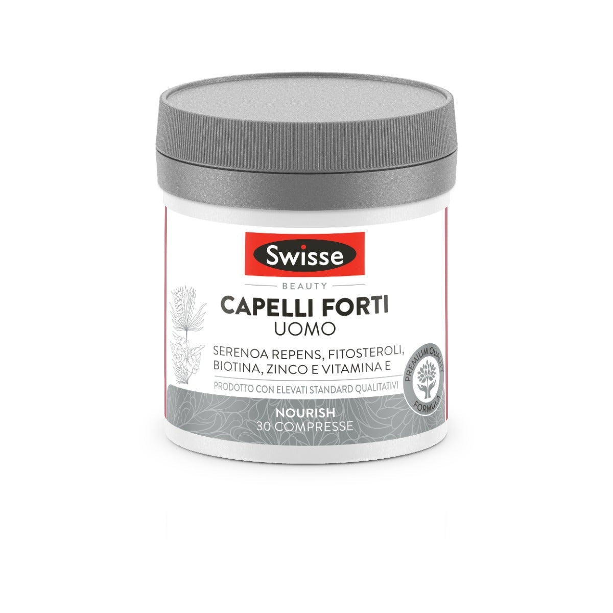 Swisse Cheveux Forts Homme 30 comprimés