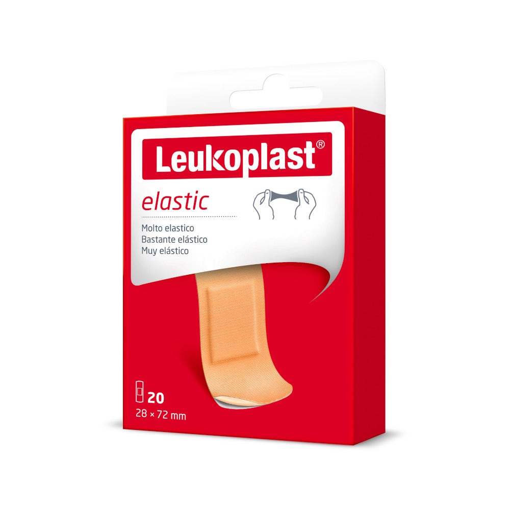 Leukoplast Elastic 72 x 28 mm 20 pièces