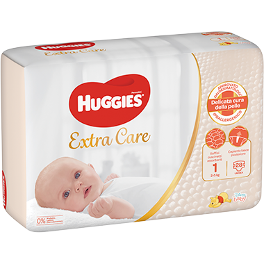 Huggies Extra Care Taille 1 2-5 kg 40 couches