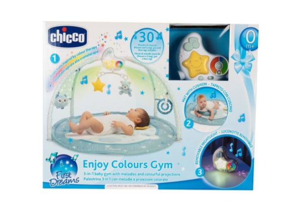 Chicco Jeu Enjoy Colors Playgym Bleu 0 mois +