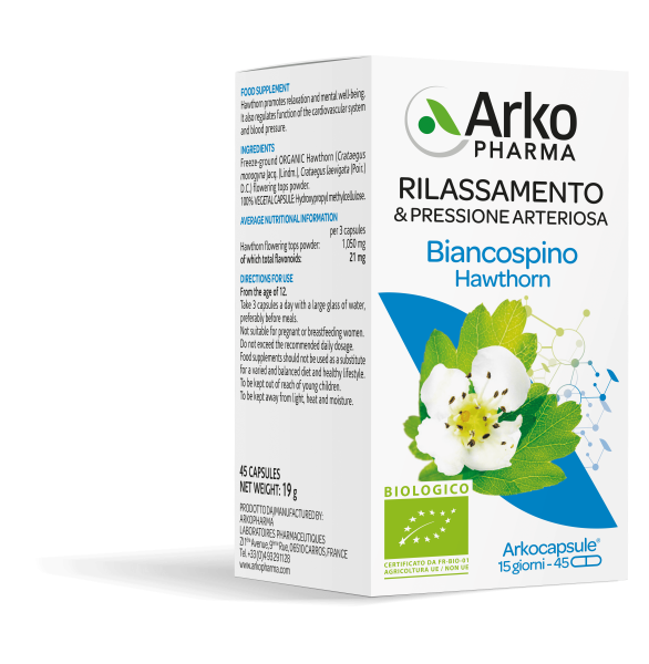 Arkopharma Aubépine Bio 130 gélules