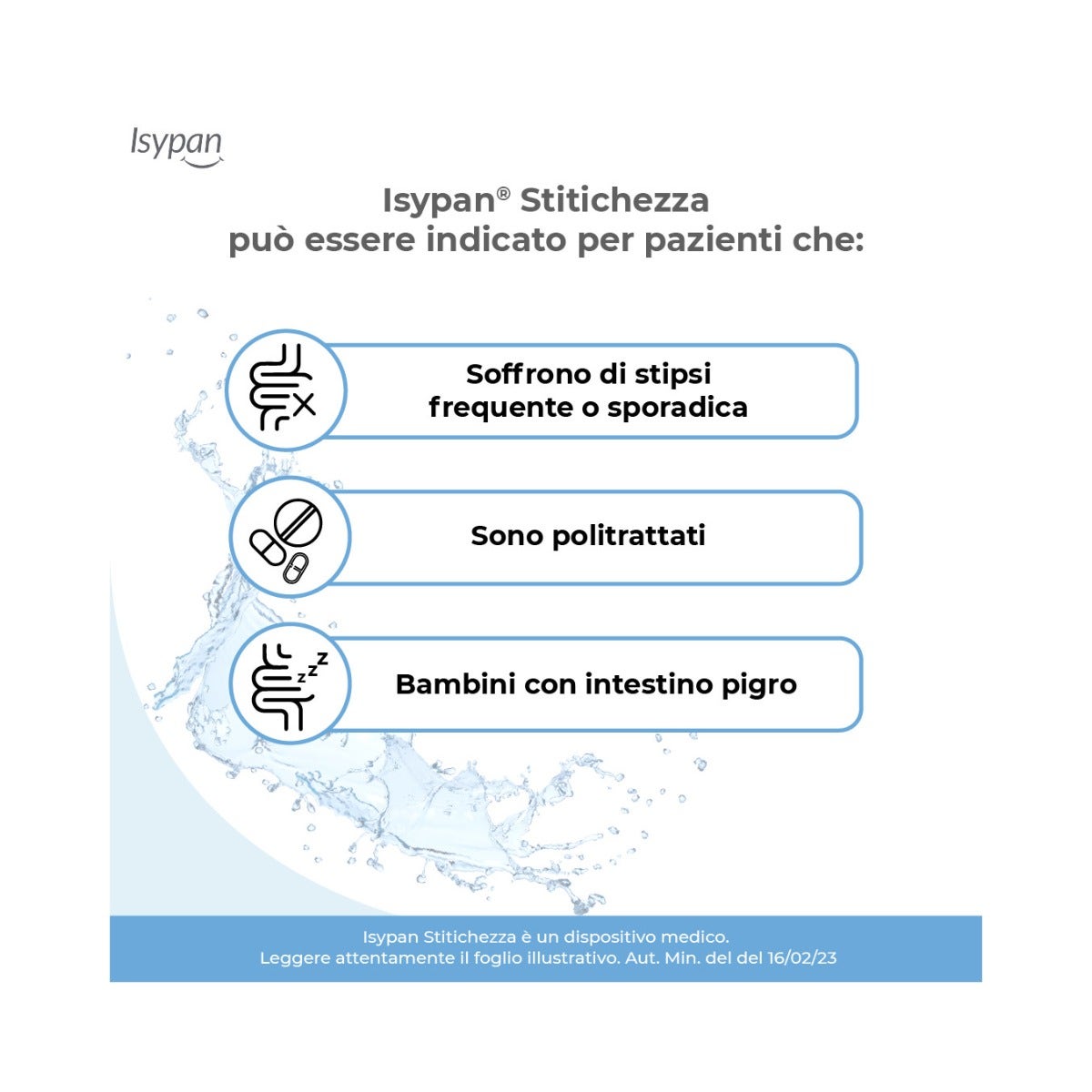 Isypan Constipation Macrogol 4000, 20 sachets de 10 g
